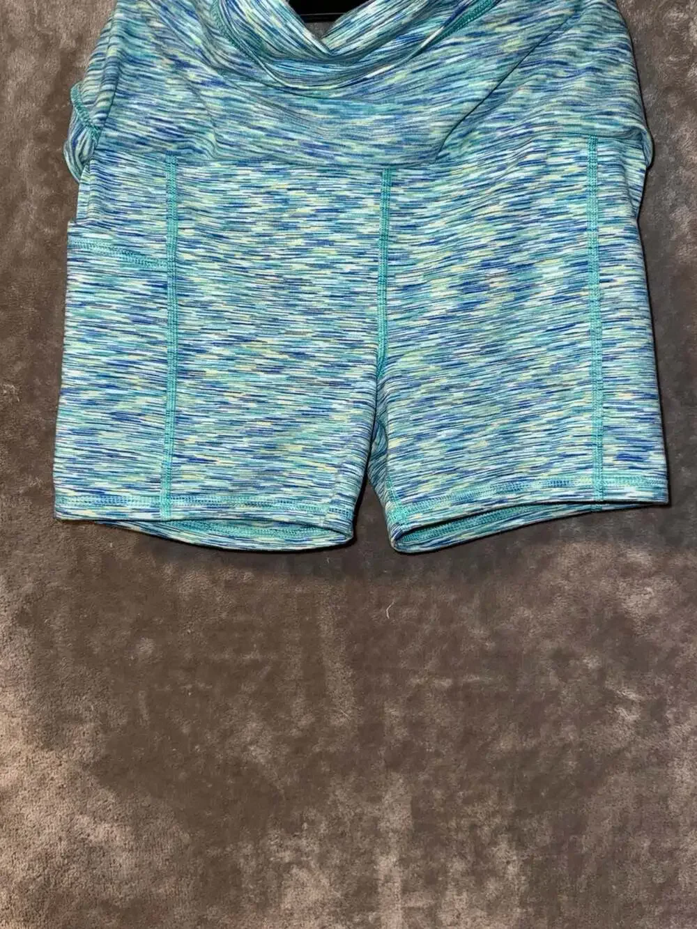 DSG Momentum Mid-Rise Skort Blue Space Dye Size XL